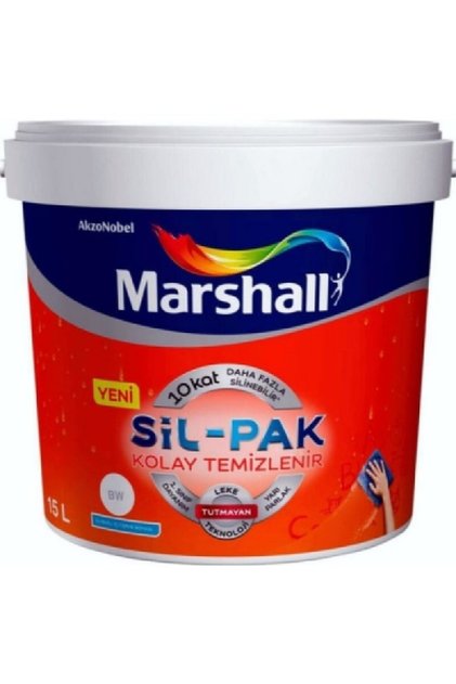 Sil-pak Silikonlu Iç Cephe Boyası - Kuzey Yıldızı 15L