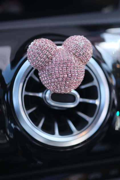 Panda Koku Pembe Taş & Bagetsiz Oto Klima Petek Koku