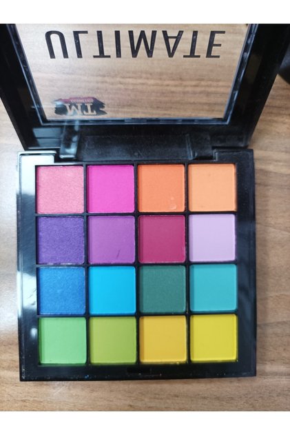 Ultımate 16 Colors Eyeshadow Palette 01 Kahve Tonları