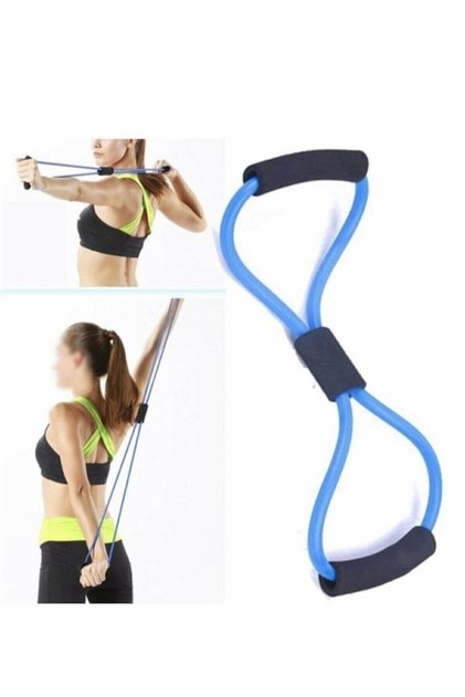 Pilates Gymnastics Exercise Band Yoga Elastic Sports Fitness