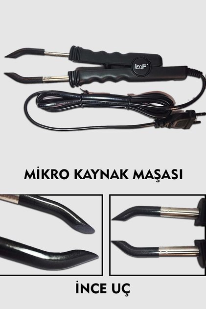 Mikro Keratin Saç Kaynak Maşası – Ince Uçlu