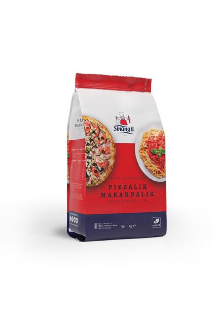 Sarı Semolina Pizzalık Ve Makarnalık Un 1 Kg
