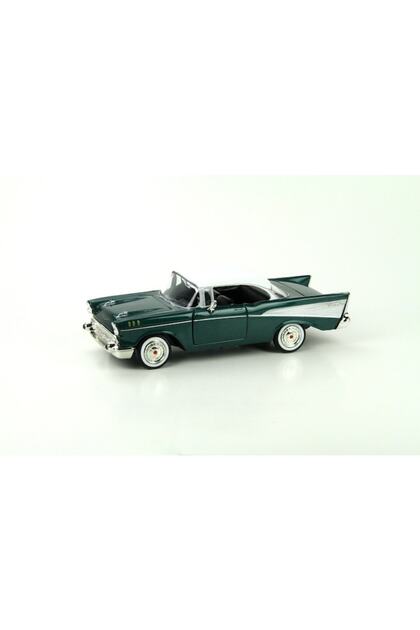 MotorMax 1957 Chevy Bel Air 1/24 Yeşil Model Araba