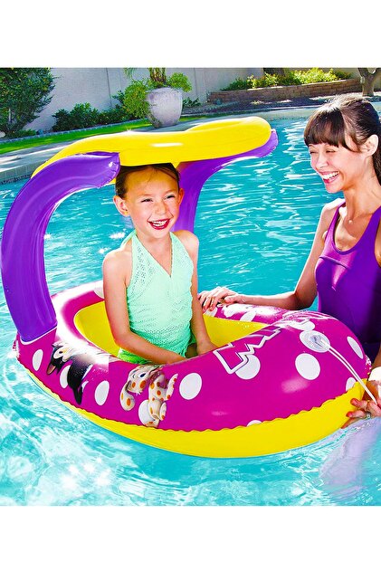 Bestway Gölgelikli Çocuk Şişme Deniz Botu Mickey Mouse Minnie