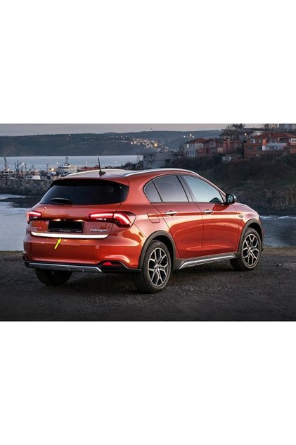 Fiat Egea Cross Krom Bagaj Alt Çıta Paslanmaz Çelik