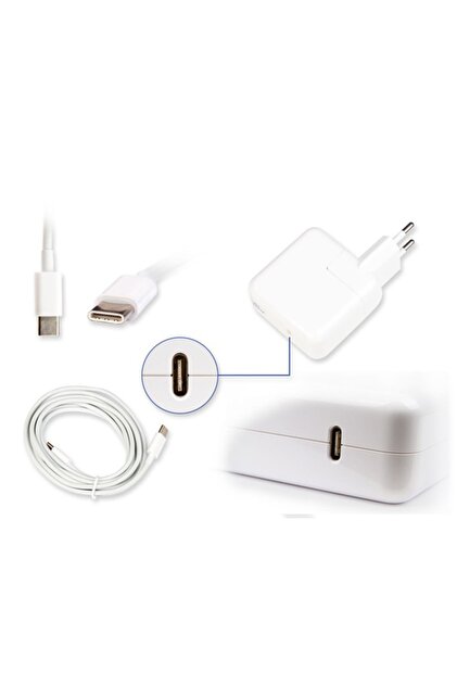 Pemaster Apple Macbook Air 13 M1 A2337 (2020) Uyumlu Şarj Aleti