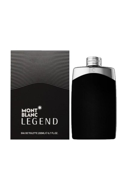 Men Legend Eau De Toilette Spray 200ml, Black