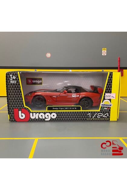 Burago Dodge Viper Srt 10 Acr 1/24 Ölçek *c&c Model Garage