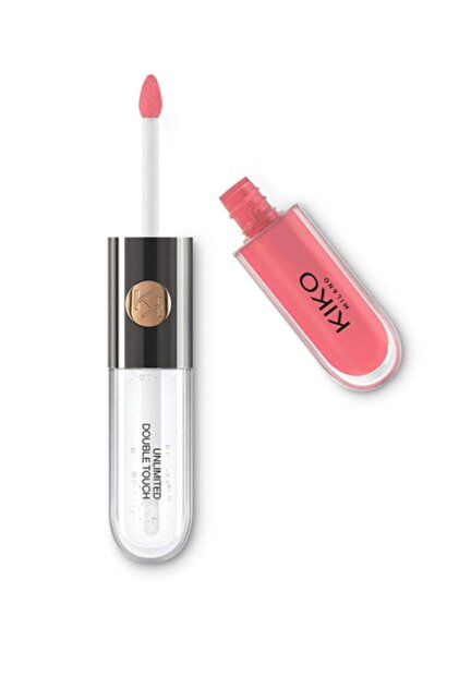 KIKO Parlak Likit Ruj Unlimited Double Touch 112 Satin Peach Rose