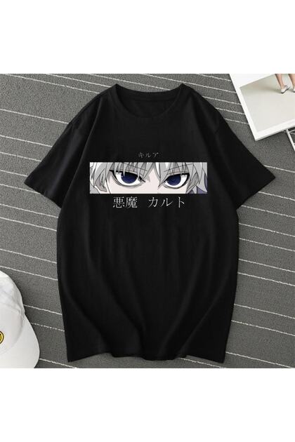 GALASHOP Hunter X Hunter Anime Killua Zoldyck T Shirt - Fiyatı