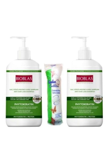 Bioblas Şaç Dökülmesi-yıpranmış Saçlar Için Şampuan 1000 ml 2 Adet - 1
