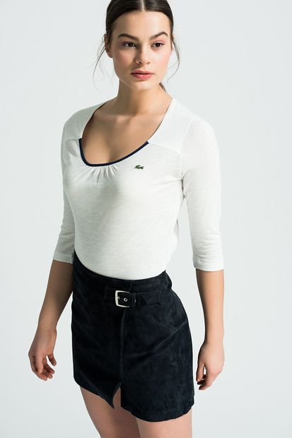 Lacoste Kadın Beyaz Sweatshirt TF0203 - 2