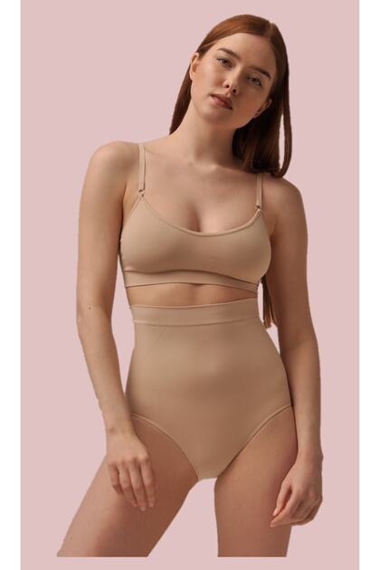 Biloba Σύσφιξη και Γλυπτική Υψηλής Μέσης Slip Corset Χρώμα δέρματος