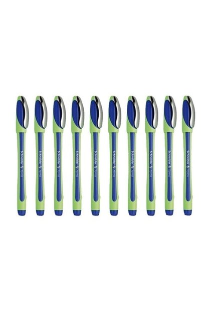 Xpress 0.8 Mm Fiber Tip Pen 10 Pieces Blue
