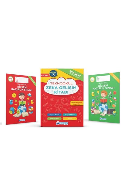 1. Sınıf Bilsem Sınavı Hazırlık Seviye 3 Seti Sv