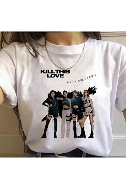 GALASHOP Blackpink Kill This Love Harajuku Tişört - Fiyatı, Yorumları
