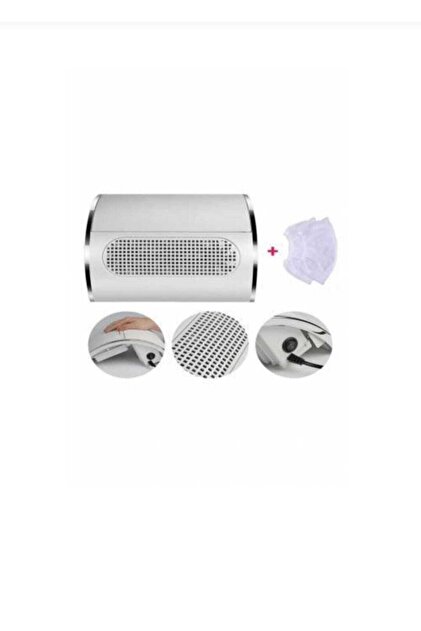 mogahna Nail Dust Collector シルバー Nail dust collector Tırnak Toz Toplama Makinesi - Fiyatı, Yorumları