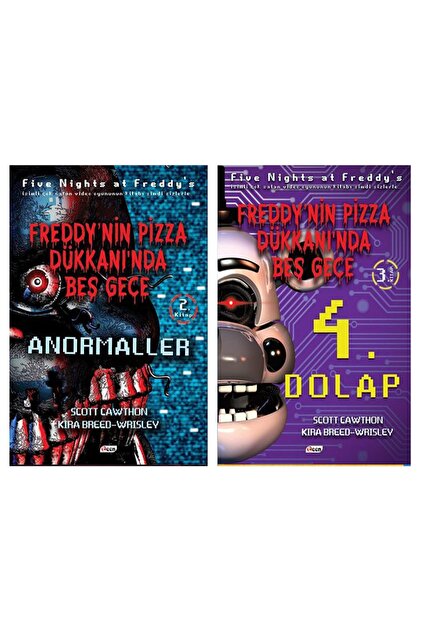 Freddy'nin Pizza Dükkanı'ında Beş Gece Anormaller-4. Dolap (2. Ve 3. Kitap)