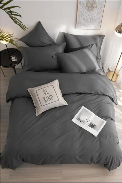 Single Duvet Cover Set with Elastic Sheet