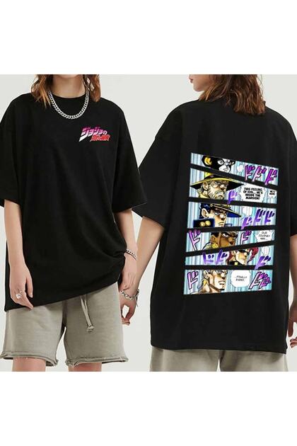 GALASHOP Japon Anime Jojo Tuhaf Macera T Shirt - Fiyatı, Yorumları