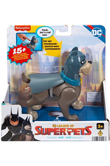 Mattel Imaginext Dc League Of Super Pets Sesli Figürler Hjf28
