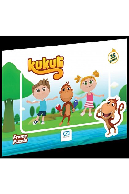 CA Games C&A Games Kukuli Lisanslı 35 Parça Frame Puzzle - Fiyatı