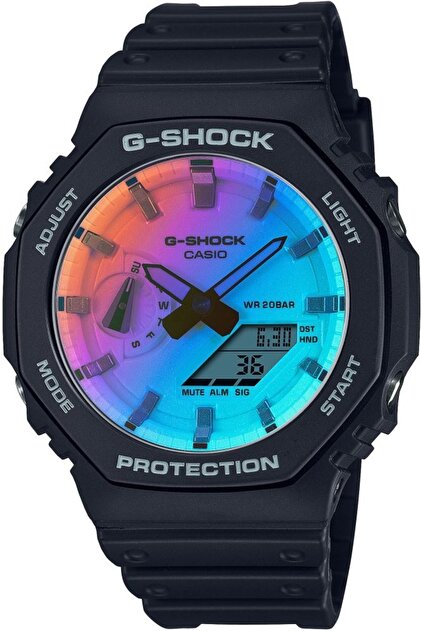 時計 CASIO G-SHOCK ga-2100-sr Casio Erkek Kol Saati G-Shock GA-2100SR-1ADR - Fiyatı, Yorumları