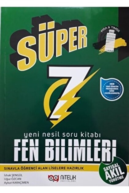Nitelik Yayınları 7. Sınıf Yeni Nesil Matematik Süper Soru Bankası