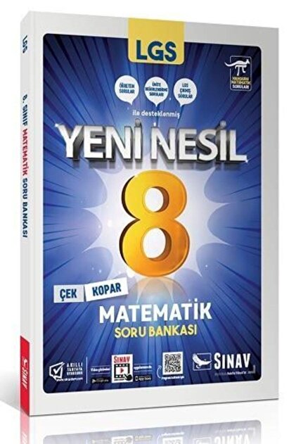 Sınav Yayınları 8. Sınıf Lgs Matematik Yeni Nesil Soru Bankası - 1