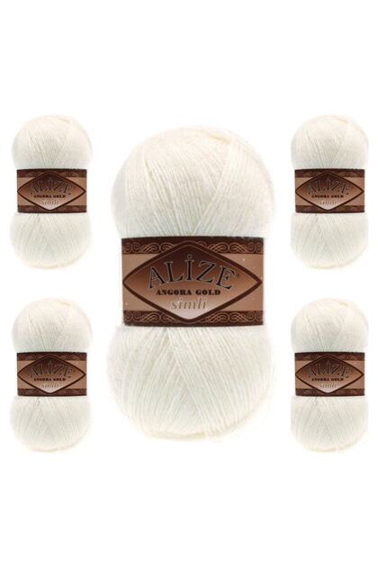 Ayzen Home Angora Gold Glitter 5 Pack Color No: 62