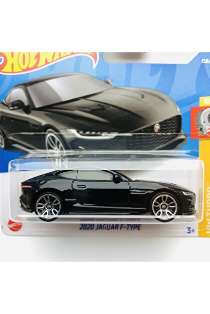 HOT WHEELS 2022 New / New 2020 Jaguar F-Type Black 1:64 Scale