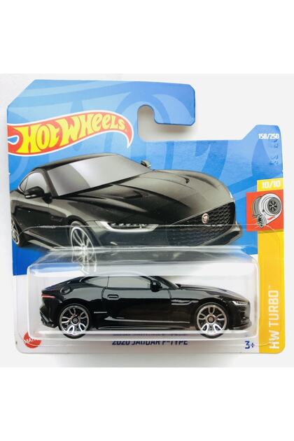HOT WHEELS 2022 New / New 2020 Jaguar F-Type Black 1:64 Scale