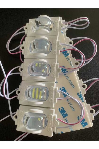 Yeni Nesil Modül Led Geniş (YAN) Açılı Güçlü Led Işık 12v - 1.5w - Gün Işığı (5 ADET)