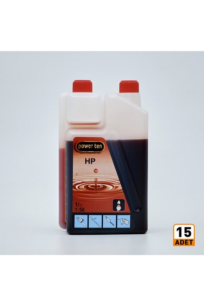 2T 2 Zamanlı Ağaç Kesme Tırpan Yağı 1 Litre 15 Adet | 2025
