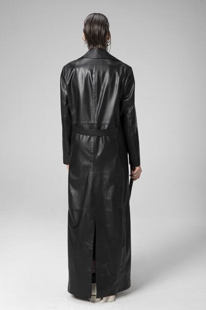 Dericlub Wm030 Hakiki Deri Kadın Uzun Trençkot - Fiyatı, Yorumları