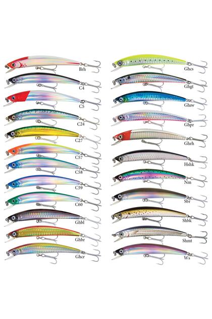 yo-zuri Yozuri Original Crystal Minnow Sinking Sahte Balığı