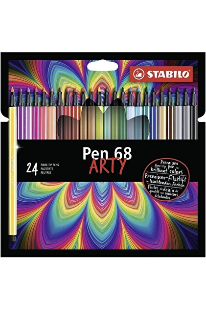 Stabilo Pen 68 Arty Keçe Uçlu Kalem Seti 24'lü - 1