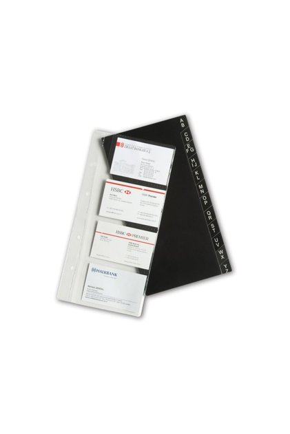 A-z Alphabetical Cardboard Narrow Bookmark