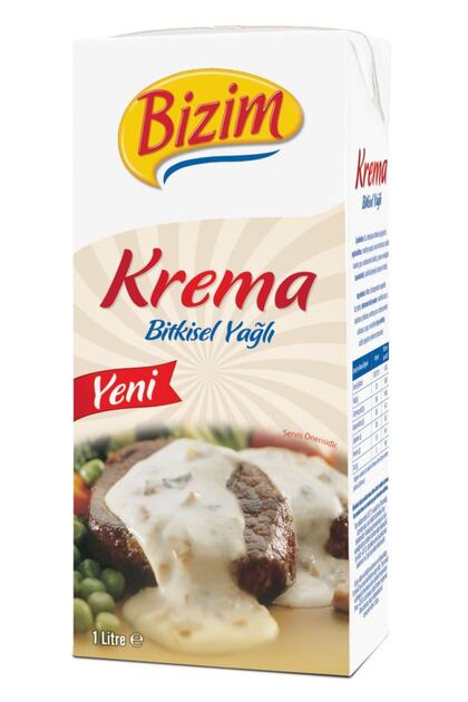 Krema Bitkisel %20 Yağlı (1*1lt)