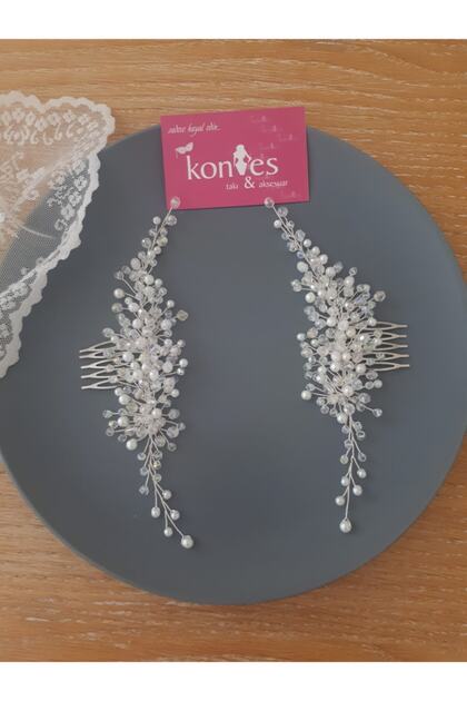 Countess Bride Crown and Hair Accessory
