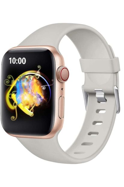 Ekoodukkan Apple Watch 2 3 4 5 - 38 - 40 Mm Silikon Kordon Kayış - 1