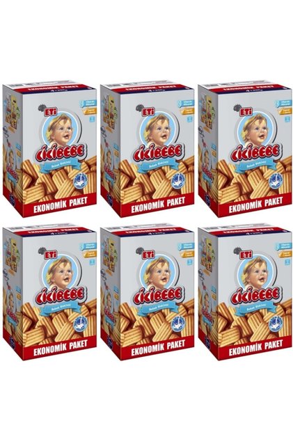 Cicibebe Bisküvi 1000 Gr 6 Adet