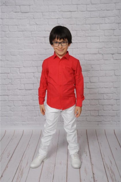 Linen Kids Long Sleeve Shirt