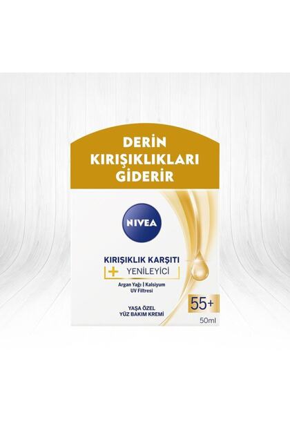 Kırışıklık Karşıtı Krem 55 Yaş Üstü 50 Ml