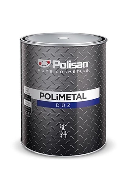 Polimetal Düz Siyah