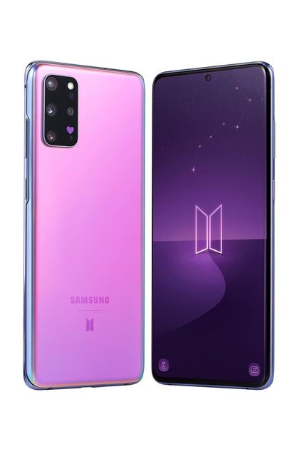 【ジャンク品】Galaxy S20+ SCG02 5G BTS エディション 中古】Galaxy S20+ 5G BTS Edition 128GB ビー.パープル SCG02 au スマートフォン本体