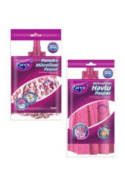 MİKROFİBER HAVLU VE PAMUK PASPAS 2 Lİ PAKET