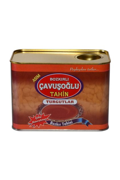 Odun Ateşinde Bozkır Tahini Kepekli Teneke 820g
