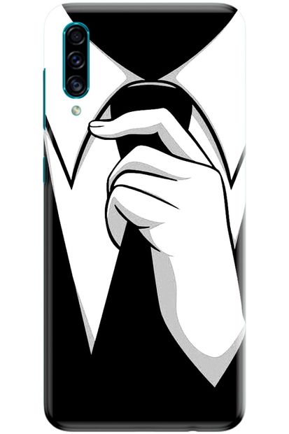 Noprin Samsung Galaxy A30s Kılıf Silikon Baskılı Desenli Arka Kapak - 1