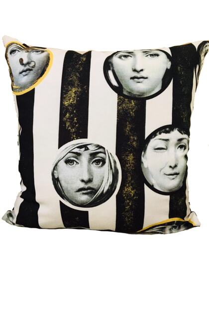 Fornasetti Patterned Pillow and Cushion Cover